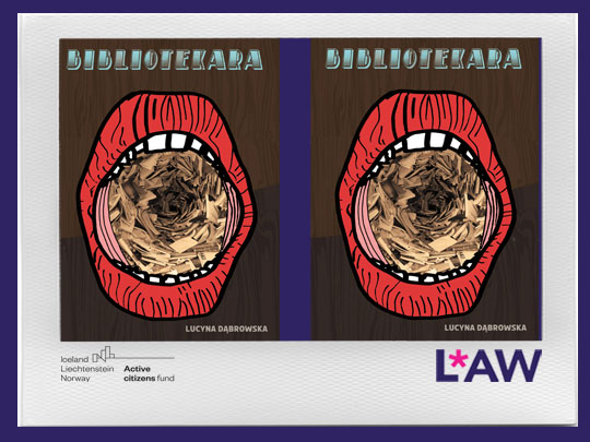 BIBLIOTEKARA LUCYNY DĄBROWSKIEJ. POWIEŚĆ (2021)