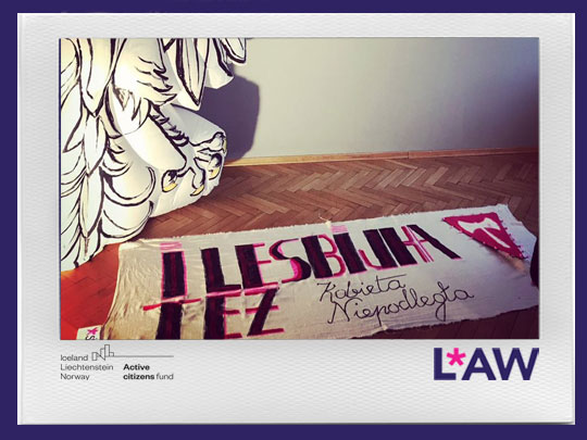 MARSZ 100 FLAG! NA STULECIE UZYSKANIA PRAW WYBORCZYCH PRZEZ POLKI. PERFORMANS I WYSTAWA (2018)